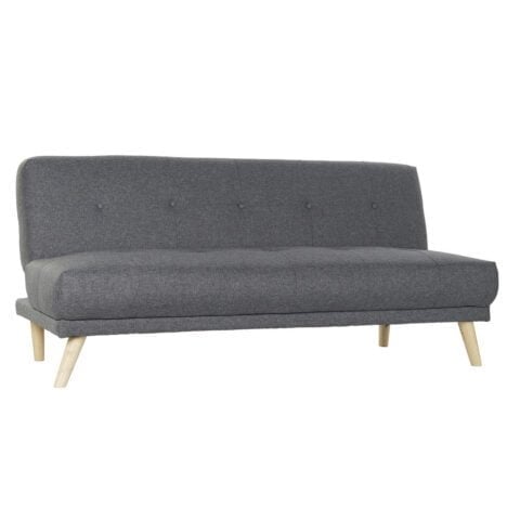 Καναπές-Κρεβάτι DKD Home Decor πολυεστέρας ξύλο καουτσούκ (175 x 75 x 80 cm) (172 x 86 x 38 cm)