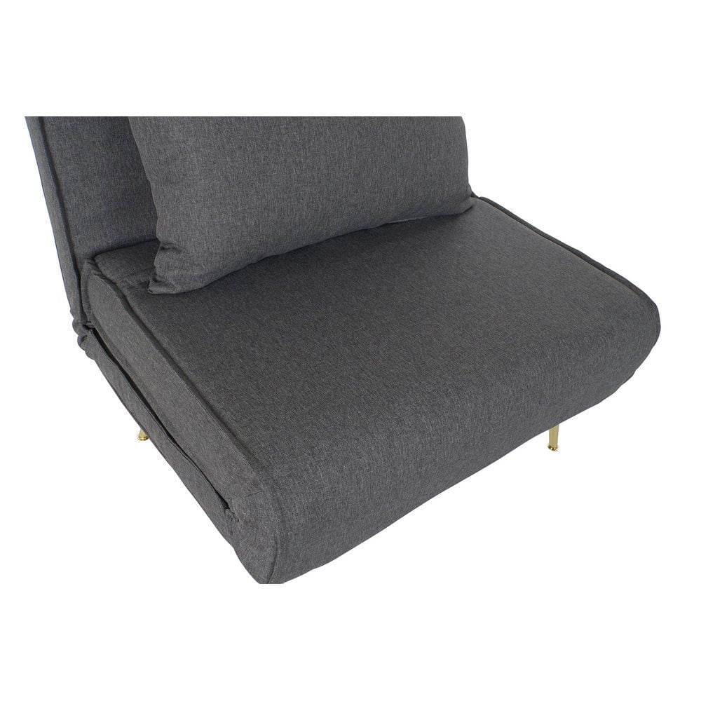 Καναπές-Κρεβάτι DKD Home Decor πολυεστέρας Μέταλλο (90 x 80 x 84 cm) (90 x 196 x 30 cm)