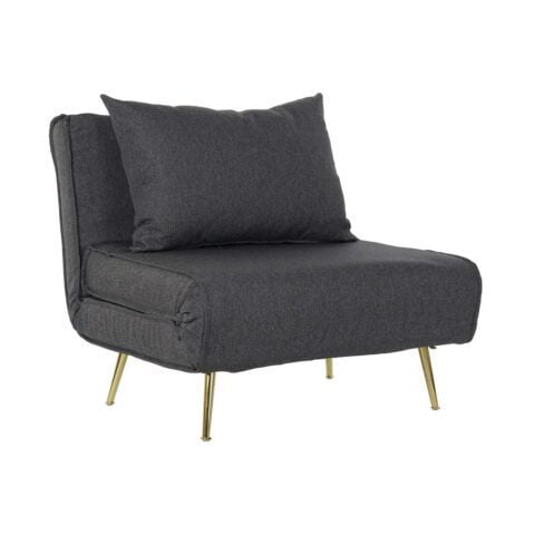 Καναπές-Κρεβάτι DKD Home Decor πολυεστέρας Μέταλλο (90 x 80 x 84 cm) (90 x 196 x 30 cm)