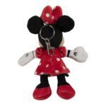 Μπρελόκ από Βελούδο Ζωάκι Minnie Mouse Κόκκινο