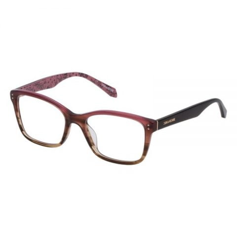 Γυναικεία Σκελετός γυαλιών Zadig & Voltaire VZV163520ACN Καφέ Κόκκινο (ø 52 mm)