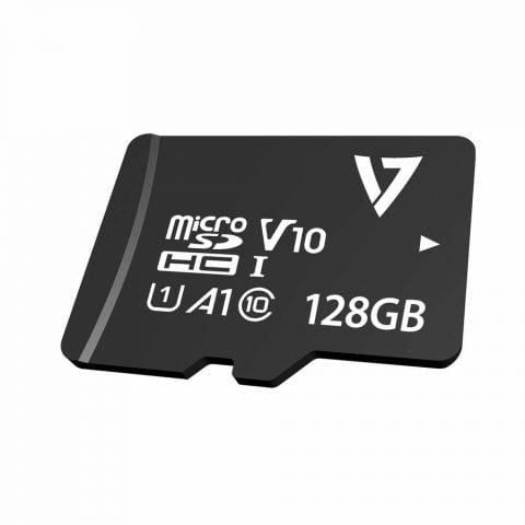 Κάρτα Μνήμης Micro SD με Αντάπτορα V7 VPMD128GU3           128 GB