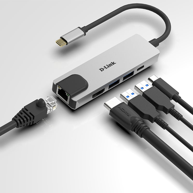 USB Hub C D-Link DUB-M520