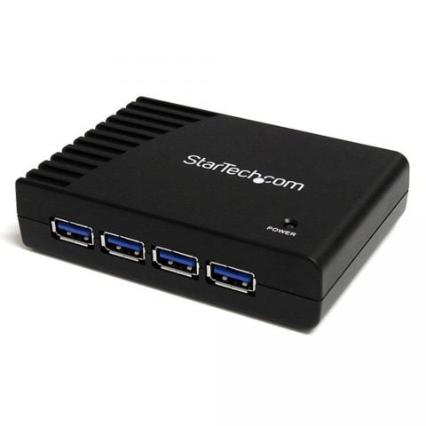 USB Hub Startech ST4300USB3EU Μαύρο