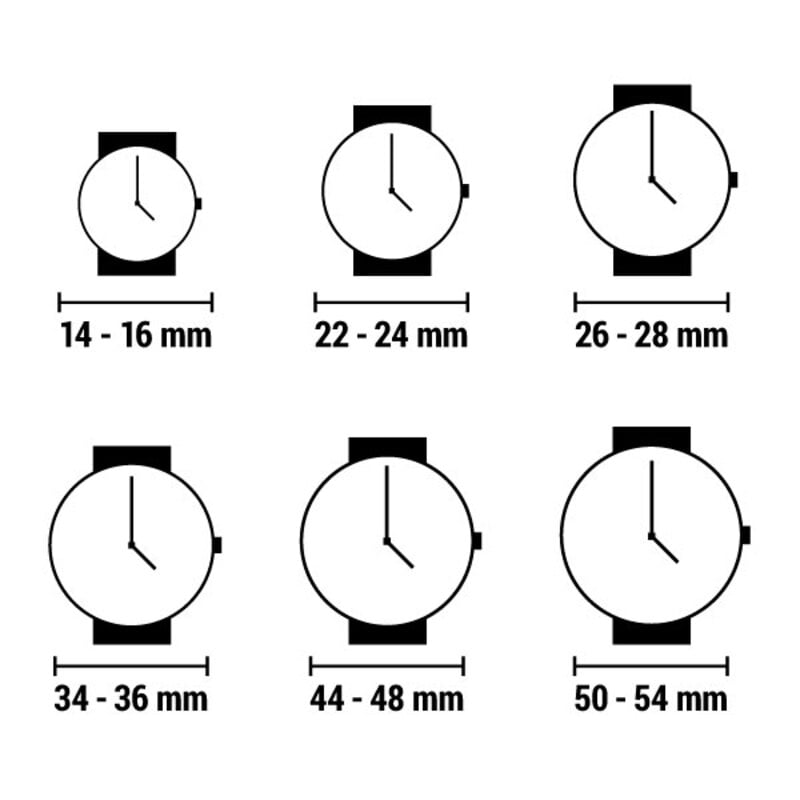 Ανδρικά Ρολόγια Chronotech CT2243B-02M (Ø 35 mm)