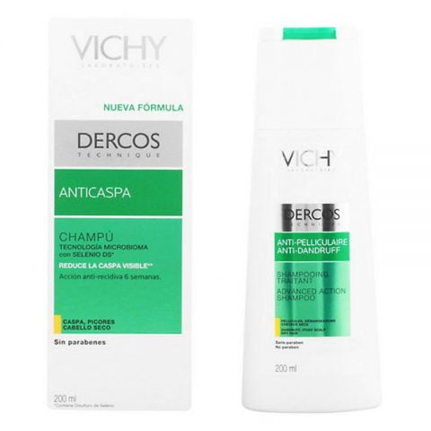 Σαμπουάν Κατά Της Πιτυρίδας Dercos Vichy Ξηρά mαλλιά (200 ml)