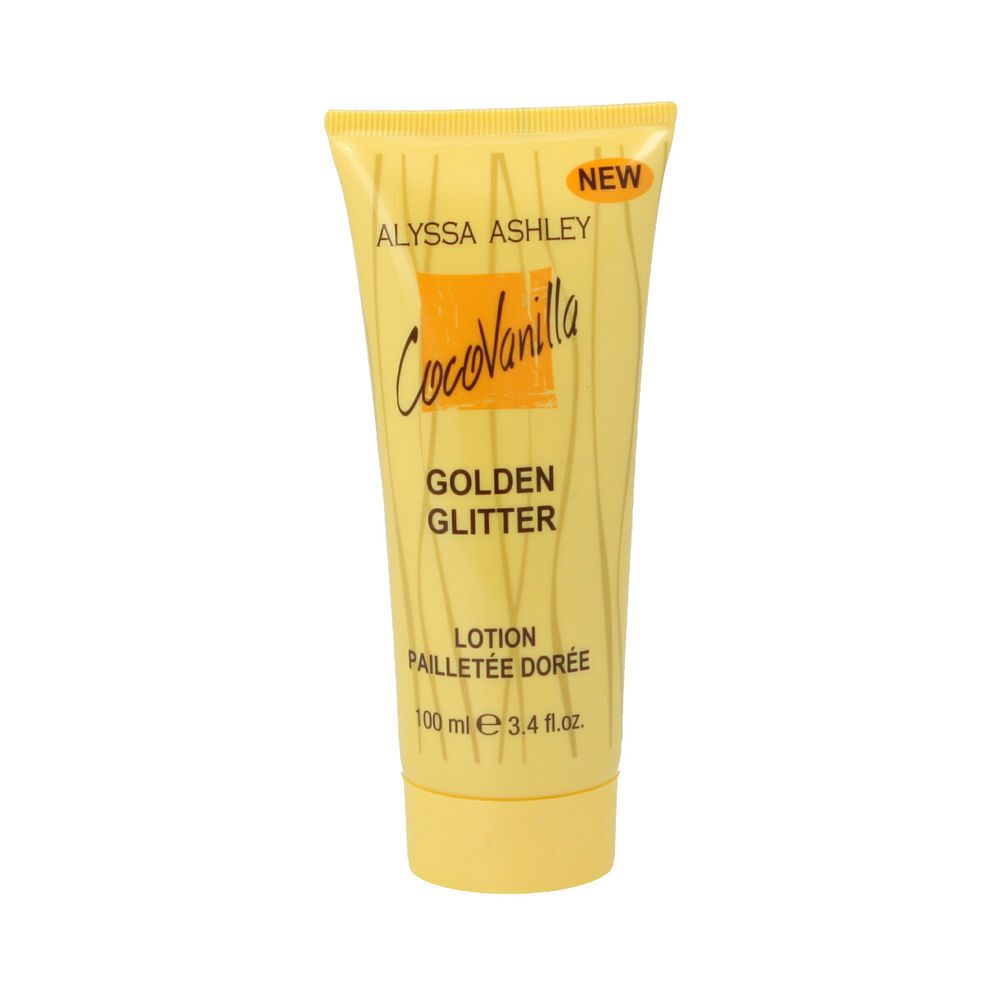 Αφρώδης Λοσιόν Σώματος  Glamour Coco Vanilla Golden Gliter Alyssa Ashley (100 ml)