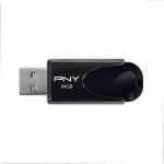 Στικάκι USB PNY FD64GATT4-EF         64 GB Μαύρο