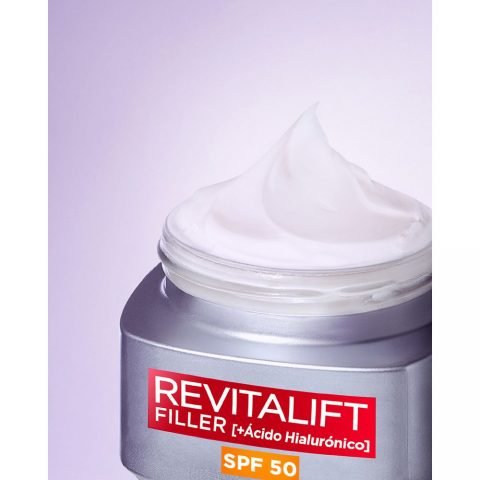 Κρέμα Προσώπου L'Oreal Make Up Revitalift Filler 50 ml Spf 50