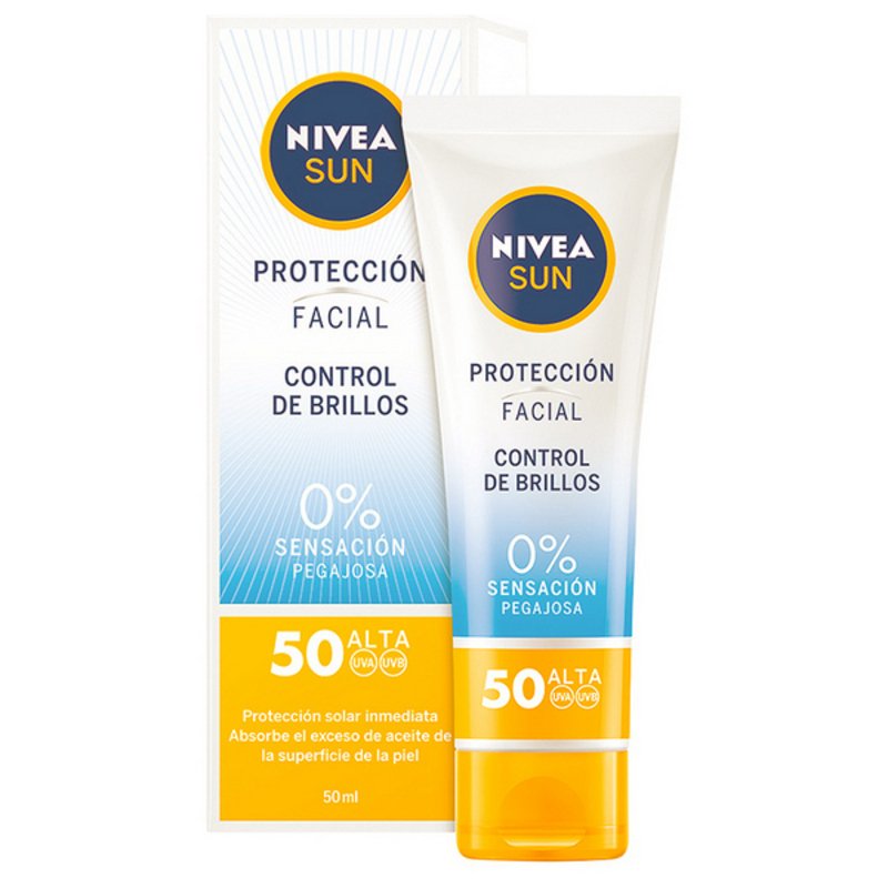 Αντιηλιακό Προσώπου Nivea SPF 50 (50 ml) (Για άνδρες και γυναίκες) (50 ml)