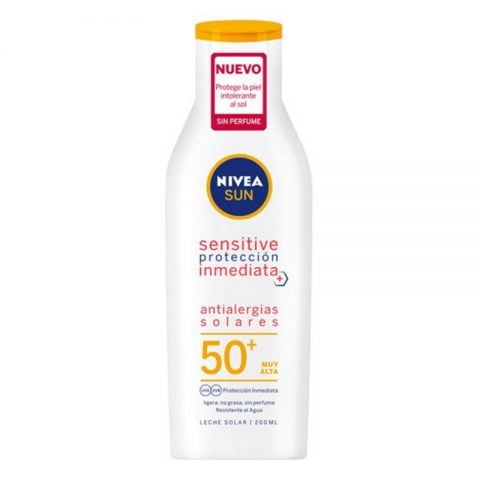 Προστάτης Ηλιακές Aλλεργίες Sensitive Nivea (200 ml) 50+ (200 ml)