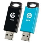 Στικάκι USB HP 212 USB 2.0 Μπλε/Μαύρο (2 uds)