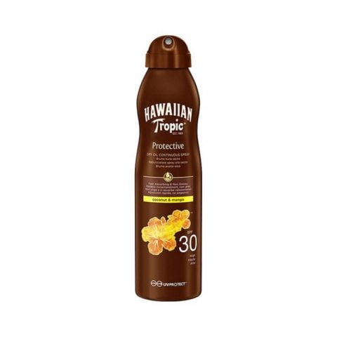 Αντηλιακό Σπρέι Coconut & Mango Oil Hawaiian Tropic Y300047300 Spf 30 180 ml