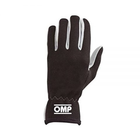Men's Driving Gloves OMP Rally Μαύρο (Μέγεθος L)