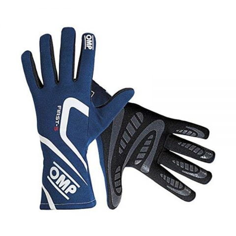 Men's Driving Gloves OMP First-S Μπλε