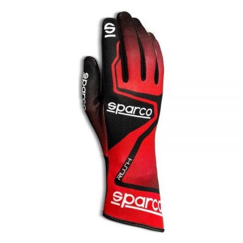 Men's Driving Gloves Sparco 00255606RSNR Κόκκινο Κόκκινο/Μαύρο
