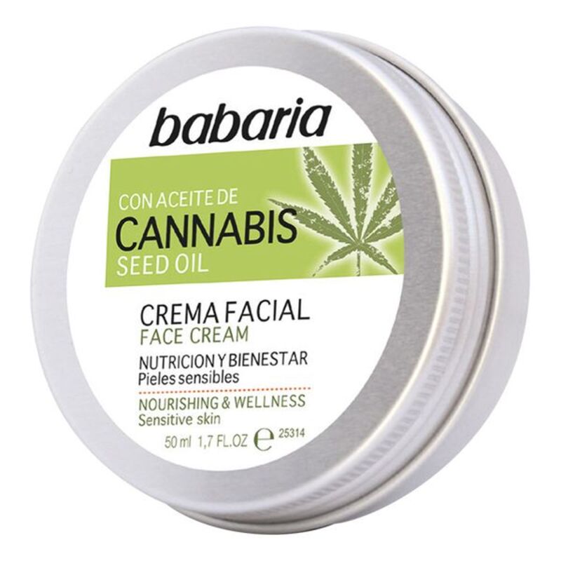 Θρεπτική Κρέμα Προσώπου Cannabis Babaria (50 ml)