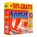 Ταμπλέτες για το Πλυντήριο Πιάτων Somat (18 uds)