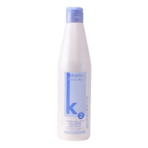 Κρέμα για Ίσιωμα Μαλλιών Keratin Shot Salerm (500 ml)