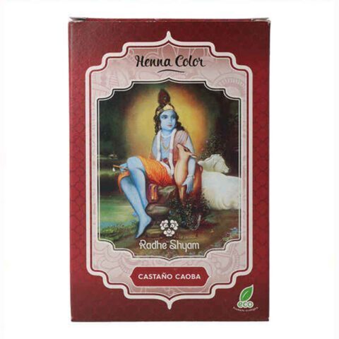Βαφή Ημιμόνιμη Henna Radhe Shyam Καφέ Μαόνι (100 g)