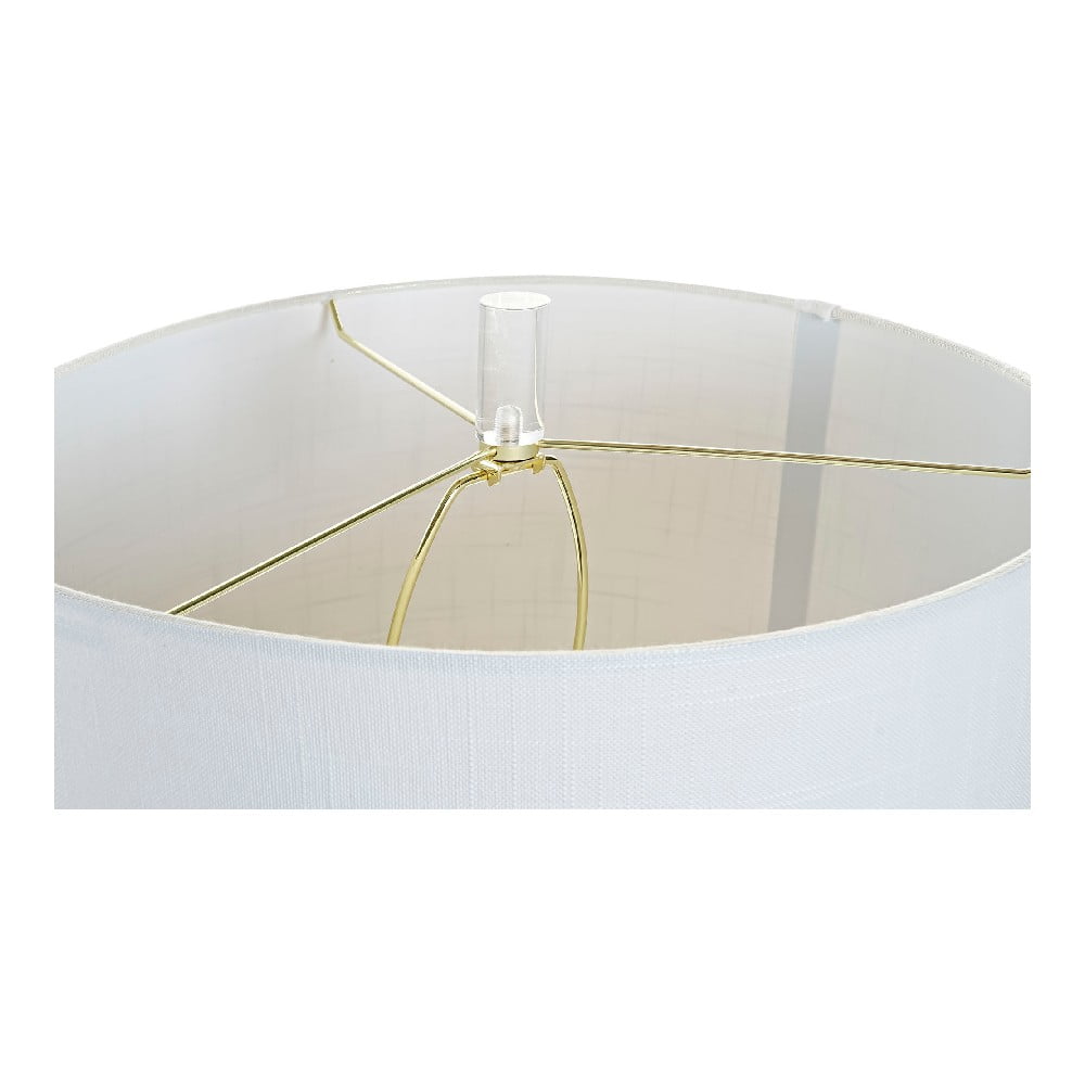 Επιτραπέζιο Φωτιστικό DKD Home Decor Λευκό πολυεστέρας Μέταλλο Κρυστάλλινο 220 V Χρυσό 60 W (41 x 41 x 72 cm)
