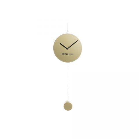 Ρολόι Τοίχου DKD Home Decor Σίδερο Χρυσό (22 x 5.5 x 60 cm)