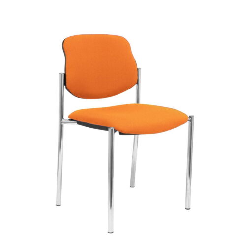 Καρέκλα υποδοχής Villalgordo P&C BALI308 Απομίμηση Δέρματος Πορτοκαλί