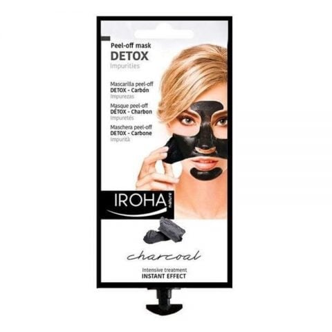 Μάσκα Καθαρισμού Detox Charcoal Black Iroha