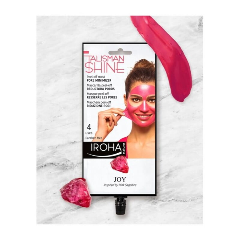 Αντιερεθιστικó Σπρέι Peel Off Pink Sapphire Pore Minimizer Iroha