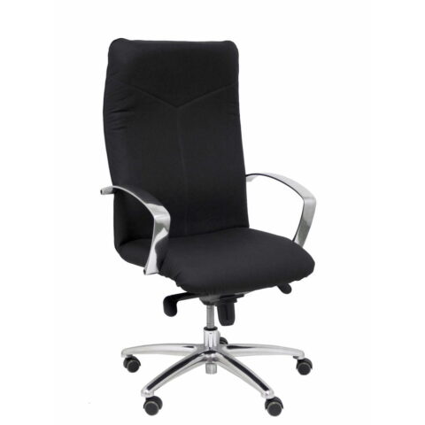 Καρέκλα γραφείου  Caudete P&C BPIELNE Δέρμα Μαύρο