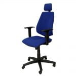 Καρέκλα γραφείου με κεφαλάρι  Montalvos P&C LI229CB Μπλε