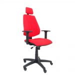 Καρέκλα γραφείου με κεφαλάρι  Montalvos P&C LI350CB Κόκκινο