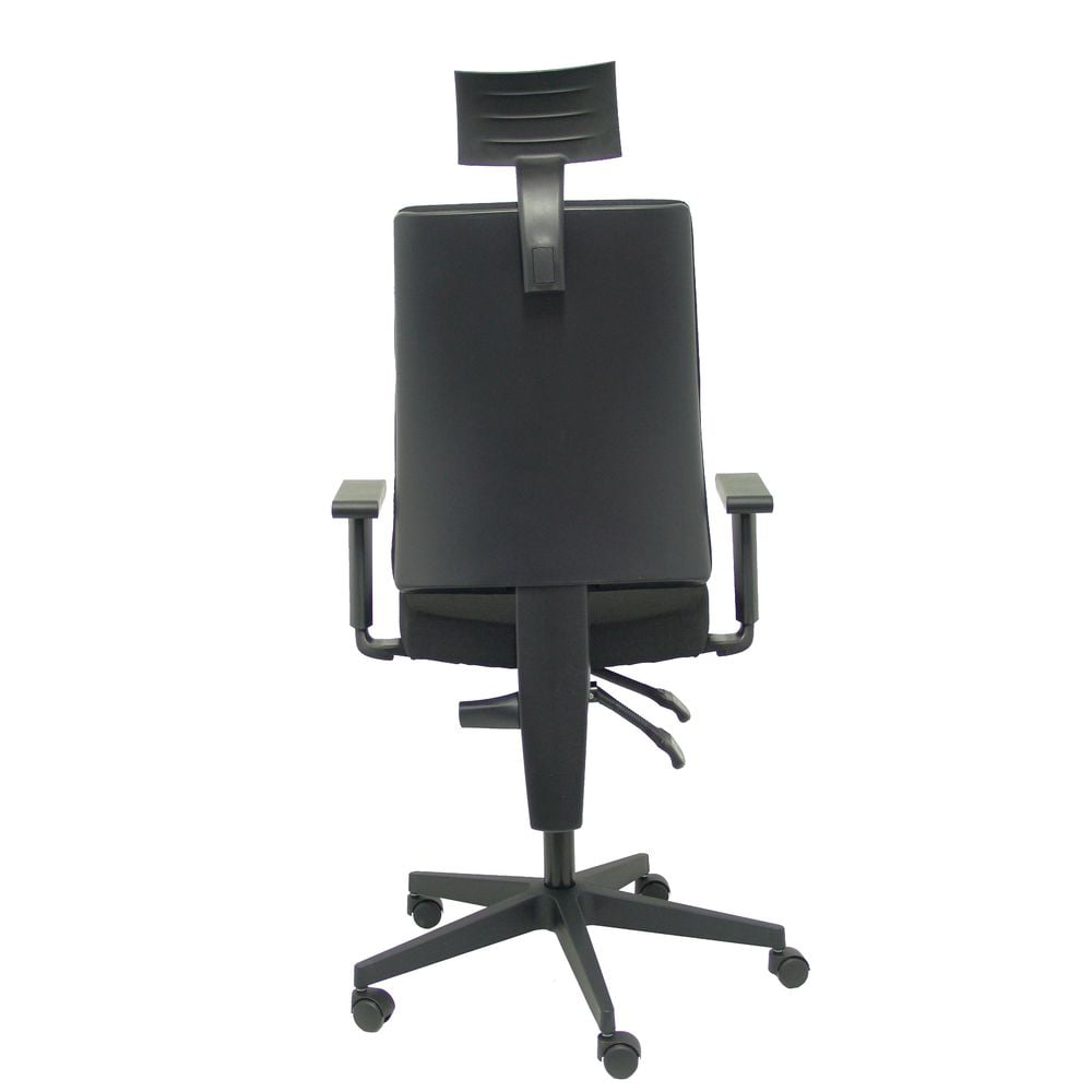 Καρέκλα γραφείου με κεφαλάρι Lezuza P&C 322NECC Μαύρο