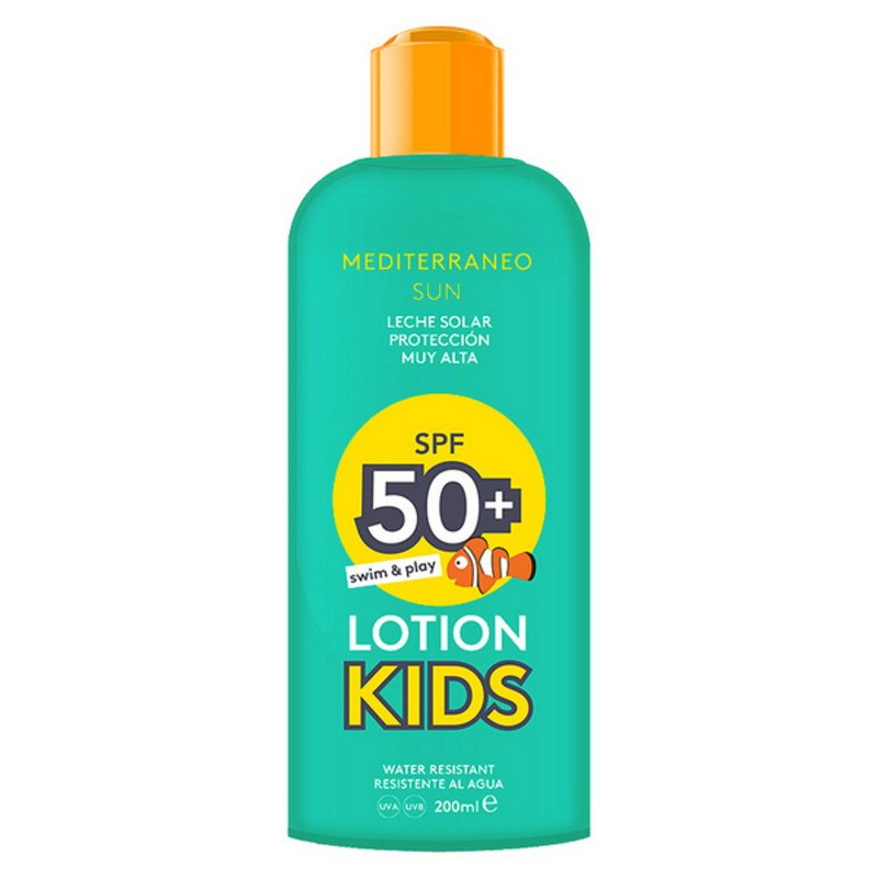 Ηλιακό Γαλάκτωμα Kids Swim & Play Mediterraneo Sun SPF 50 (200 ml)