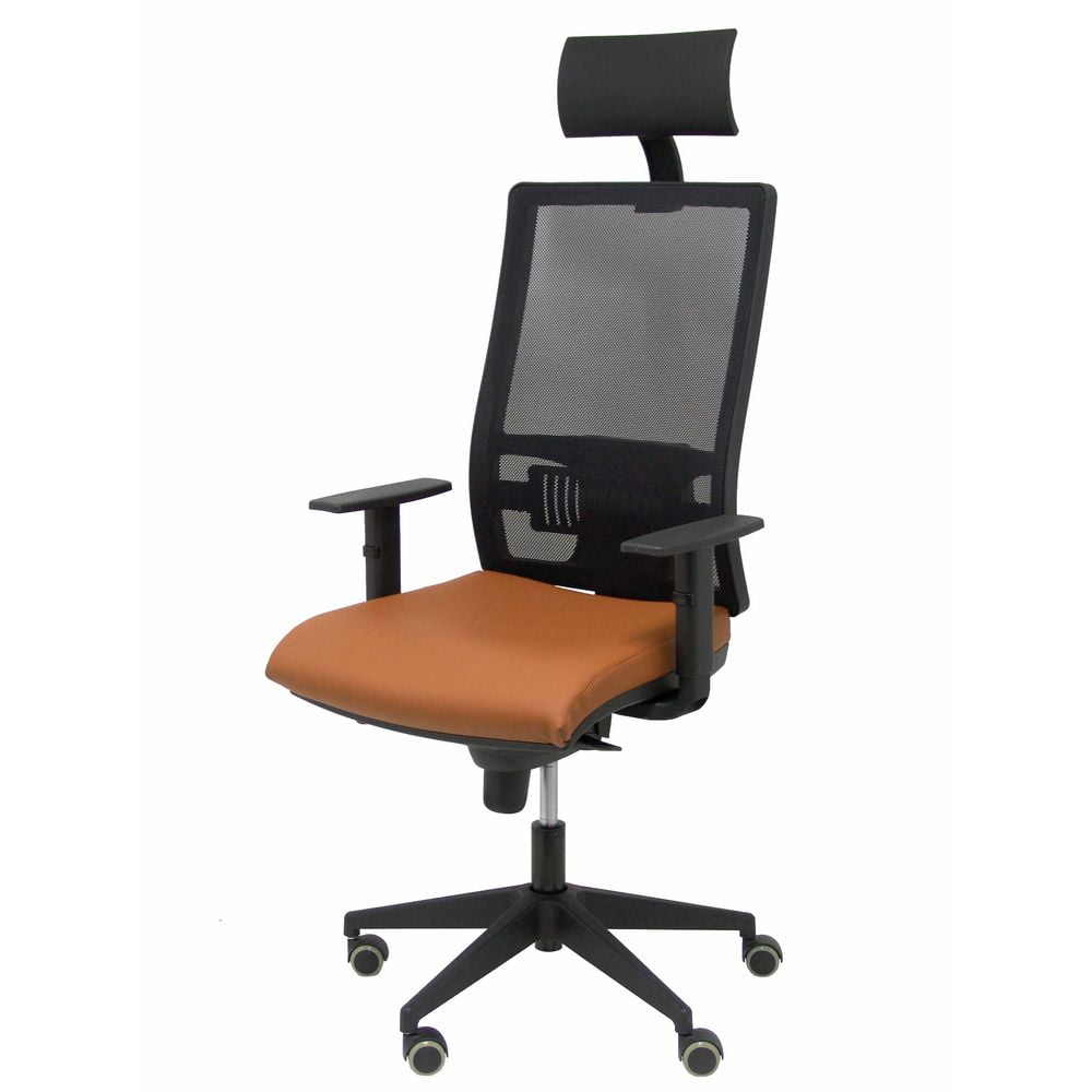 Καρέκλα γραφείου με κεφαλάρι Horna P&C 10SP363 Καφέ