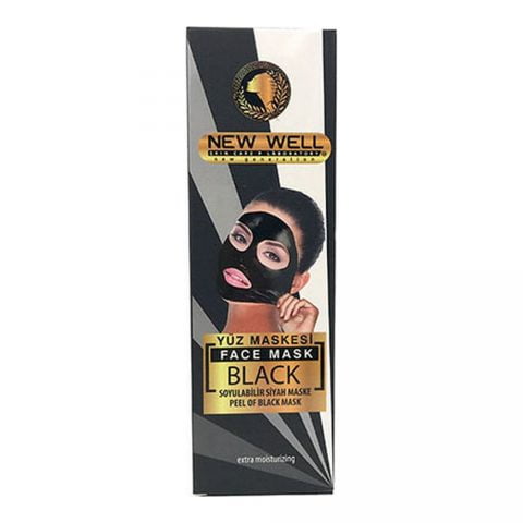 Μάσκα Προσώπου New Well Black Mask Peel Off Naturface (100 ml)