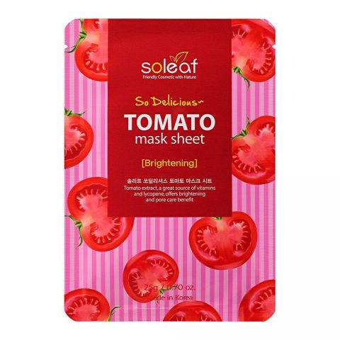Μάσκα Λάμψη So Delicious Soleaf Ντομάτα (25 g)