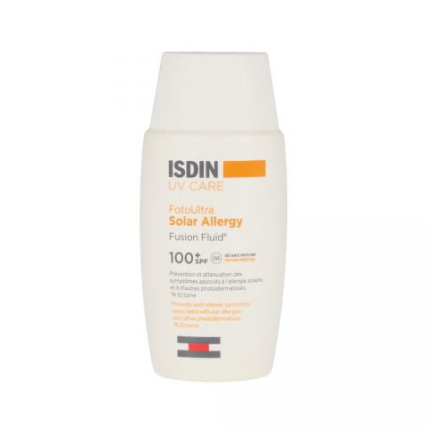 Προστάτης Ηλιακές Aλλεργίες Foto Ultra Isdin SPF 100+ (50 ml)