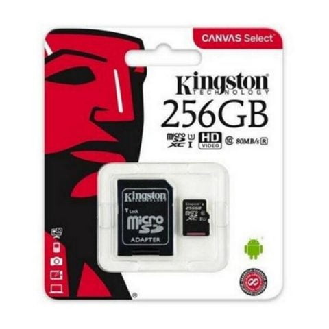 Κάρτα Μνήμης Micro SD με Αντάπτορα Kingston SDCS2 100 MB/s