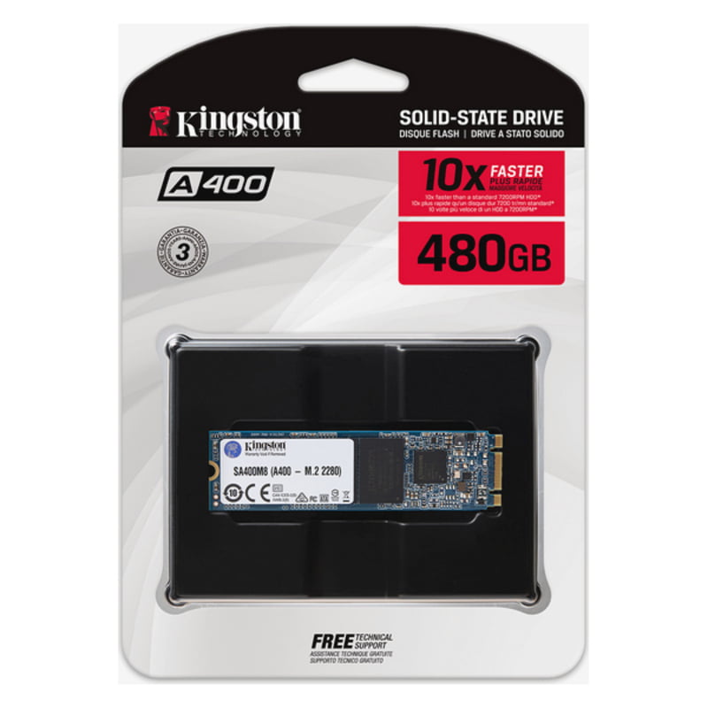 Σκληρός δίσκος Kingston SA400M8/480G 480 GB SSD