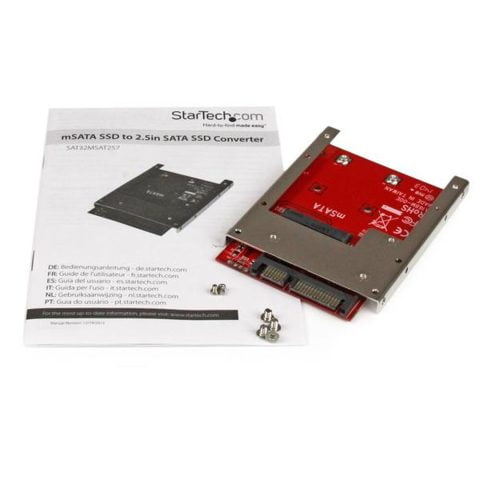 Αντάπτορας SSD Startech SAT32MSAT257         SSD mSATA