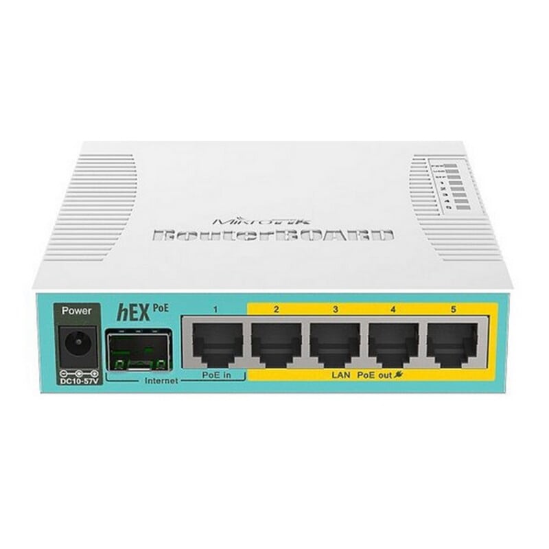 Router Mikrotik hEX PoE 800 Ghz 10/100/1000 Mbps