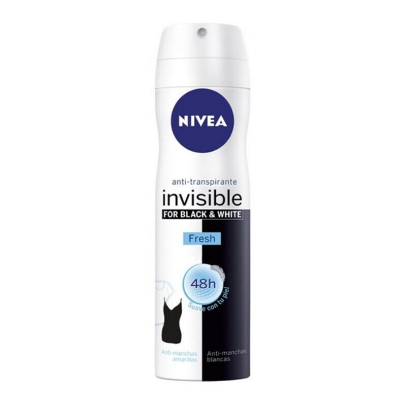 Αποσμητικό Spray Black & White Invisible Fresh Nivea (200 ml)
