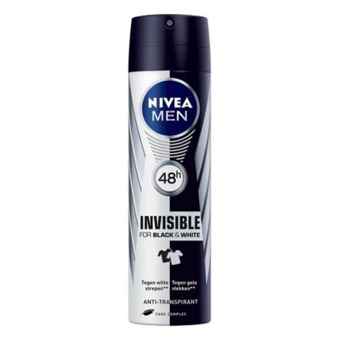 Αποσμητικό Spray Men Black & White Invisible Nivea (200 ml)