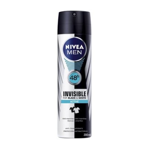 Αποσμητικό Spray Men Black & White Active Nivea (200 ml)