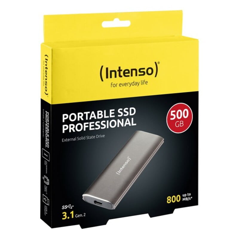 Εξωτερικός Σκληρός Δίσκος INTENSO 3825450 500 GB SSD USB 3.1 500 GB SSD