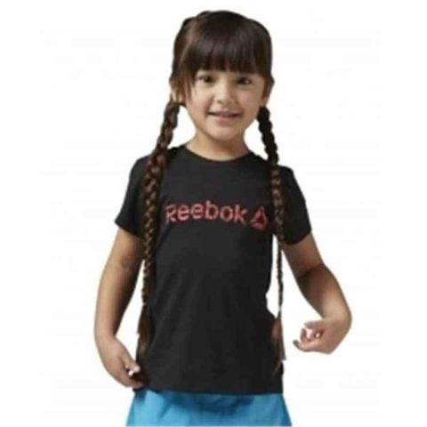Παιδικό Μπλούζα με Κοντό Μανίκι Reebok G ES Tee Bas Μαύρο