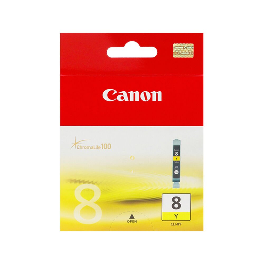 Αυθεντικό Φυσίγγιο μελάνης Canon CLI-8Y Κίτρινο
