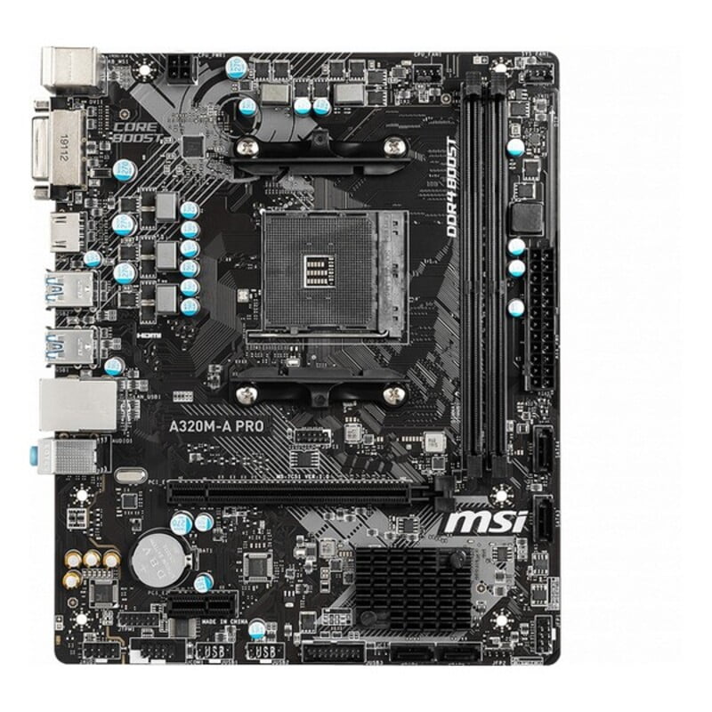 Μητρική Κάρτα MSI A320M-A Pro mATX DDR4 AM4 AMD AMD A320 Chipset AMD AM4