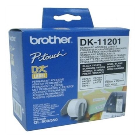 Ετικέτες για Εκτυπωτή Brother DK11201 29 x 90 mm Λευκό